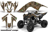ATV Graphics Kit Quad Decal Sticker Wrap For Yamaha Raptor 700 2006-2012 WOODLAND CAMO