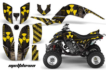Load image into Gallery viewer, ATV Decal Graphics Kit Quad Sticker Wrap For Yamaha Raptor 660 2001-2005 MELTDOWN YELLOW BLACK-atv motorcycle utv parts accessories gear helmets jackets gloves pantsAll Terrain Depot