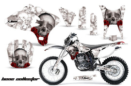 Dirt Bike Graphics Kit Decal Wrap For Yamaha WR250F WR450F 2003-2004 BONES WHITE-atv motorcycle utv parts accessories gear helmets jackets gloves pantsAll Terrain Depot