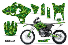 Dirt Bike Graphics Kit Decal Wrap For Yamaha WR250F WR450F 2003-2004 DIGICAMO GREEN-atv motorcycle utv parts accessories gear helmets jackets gloves pantsAll Terrain Depot
