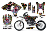 Dirt Bike Graphics Kit Decal Wrap For Yamaha WR250F WR450F 2003-2004 EDHLK BLACK
