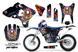 Dirt Bike Graphics Kit Decal Wrap For Yamaha WR250F WR450F 2003-2004 EDHP BLUE