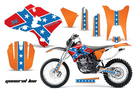 Dirt Bike Graphics Kit Decal Wrap For Yamaha WR250F WR450F 2003-2004 GENERAL LEE-atv motorcycle utv parts accessories gear helmets jackets gloves pantsAll Terrain Depot