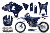Dirt Bike Graphics Kit Decal Wrap For Yamaha WR250F WR450F 2003-2004 HISH BLUE