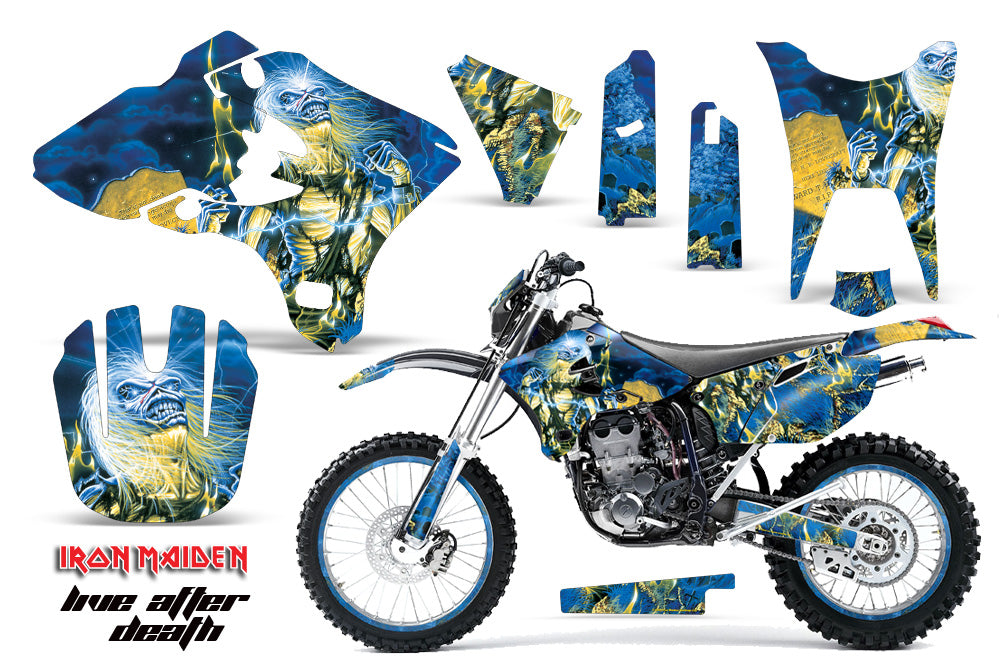 Graphics Kit Decal Sticker Wrap + # Plates For Yamaha WR250F WR450F 2003-2004 IM LAD-atv motorcycle utv parts accessories gear helmets jackets gloves pantsAll Terrain Depot