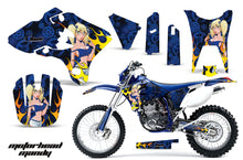 Load image into Gallery viewer, Dirt Bike Graphics Kit Decal Wrap For Yamaha WR250F WR450F 2003-2004 MOTO MANDY BLUE-atv motorcycle utv parts accessories gear helmets jackets gloves pantsAll Terrain Depot