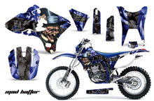 Load image into Gallery viewer, Dirt Bike Graphics Kit Decal Wrap For Yamaha WR250F WR450F 2003-2004 HATTER BLUE BLACK-atv motorcycle utv parts accessories gear helmets jackets gloves pantsAll Terrain Depot