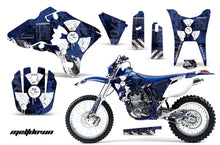 Load image into Gallery viewer, Dirt Bike Graphics Kit Decal Wrap For Yamaha WR250F WR450F 2003-2004 MELTDOWN WHITE BLUE-atv motorcycle utv parts accessories gear helmets jackets gloves pantsAll Terrain Depot