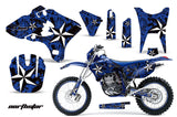 Graphics Kit Decal Sticker Wrap + # Plates For Yamaha WR250F WR450F 2003-2004 NORTHSTAR BLUE