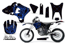 Load image into Gallery viewer, Dirt Bike Graphics Kit Decal Wrap For Yamaha WR250F WR450F 2003-2004 RELOADED BLUE BLACK-atv motorcycle utv parts accessories gear helmets jackets gloves pantsAll Terrain Depot