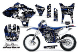 Dirt Bike Graphics Kit Decal Wrap For Yamaha WR250F WR450F 2003-2004 SSSH BLUE BLACK