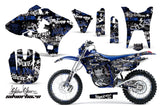 Graphics Kit Decal Sticker Wrap + # Plates For Yamaha WR250F WR450F 2003-2004 SSSH BLUE BLACK