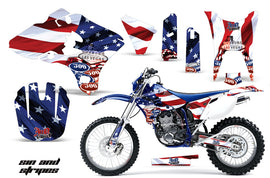 Dirt Bike Graphics Kit Decal Wrap For Yamaha WR250F WR450F 2003-2004 USA SINS-atv motorcycle utv parts accessories gear helmets jackets gloves pantsAll Terrain Depot