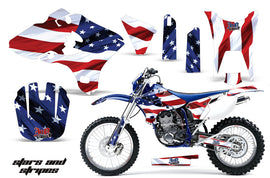 Dirt Bike Graphics Kit Decal Wrap For Yamaha WR250F WR450F 2003-2004 USA FLAG-atv motorcycle utv parts accessories gear helmets jackets gloves pantsAll Terrain Depot