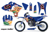 Graphics Kit Decal Sticker Wrap + # Plates For Yamaha WR250F WR450F 2003-2004 VEGAS BLUE