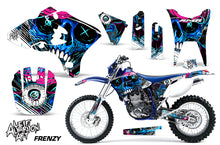 Load image into Gallery viewer, Dirt Bike Graphics Kit Decal Wrap For Yamaha WR250F WR450F 2003-2004 FRENZY BLUE-atv motorcycle utv parts accessories gear helmets jackets gloves pantsAll Terrain Depot