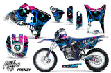 Graphics Kit Decal Sticker Wrap + # Plates For Yamaha WR250F WR450F 2003-2004 FRENZY BLUE