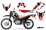 Dirt Bike Decal Graphic Kit MX Sticker Wrap For Yamaha XT250X 2006-2018 ATTACK RED