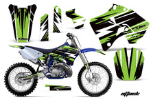 Load image into Gallery viewer, Dirt Bike Graphics Kit Decal Sticker Wrap For Yamaha YZ125 YZ250 1996-2001 ATTACK GREEN-atv motorcycle utv parts accessories gear helmets jackets gloves pantsAll Terrain Depot