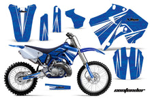 Load image into Gallery viewer, Dirt Bike Graphics Kit Decal Sticker Wrap For Yamaha YZ125 YZ250 1996-2001 CONTENDER WHITE BLUE-atv motorcycle utv parts accessories gear helmets jackets gloves pantsAll Terrain Depot