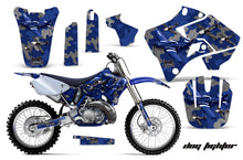 Load image into Gallery viewer, Dirt Bike Graphics Kit Decal Sticker Wrap For Yamaha YZ125 YZ250 1996-2001 DOG FIGHTER BLUE-atv motorcycle utv parts accessories gear helmets jackets gloves pantsAll Terrain Depot