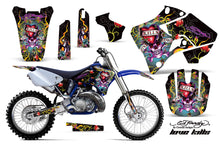 Load image into Gallery viewer, Dirt Bike Graphics Kit Decal Sticker Wrap For Yamaha YZ125 YZ250 1996-2001 EDHLK BLACK-atv motorcycle utv parts accessories gear helmets jackets gloves pantsAll Terrain Depot