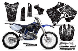 Dirt Bike Graphics Kit Decal Sticker Wrap For Yamaha YZ125 YZ250 1996-2001 HISH SILVER-atv motorcycle utv parts accessories gear helmets jackets gloves pantsAll Terrain Depot