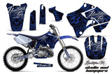 Dirt Bike Graphics Kit Decal Sticker Wrap For Yamaha YZ125 YZ250 1996-2001 HISH BLUE