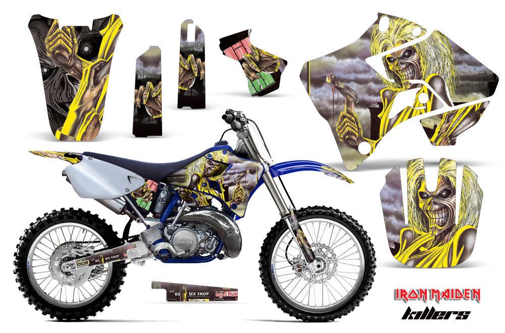 Dirt Bike Graphics Kit Decal Sticker Wrap For Yamaha YZ125 YZ250 1996-2001 IM KILLERS-atv motorcycle utv parts accessories gear helmets jackets gloves pantsAll Terrain Depot