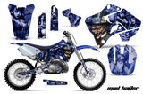 Dirt Bike Graphics Kit Decal Sticker Wrap For Yamaha YZ125 YZ250 1996-2001 HATTER BLUE