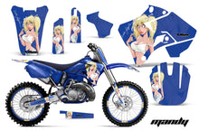Load image into Gallery viewer, Graphics Kit Decal Sticker Wrap + # Plates For Yamaha YZ125 YZ250 1996-2001 MANDY BLUE-atv motorcycle utv parts accessories gear helmets jackets gloves pantsAll Terrain Depot