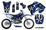 Dirt Bike Graphics Kit Decal Sticker Wrap For Yamaha YZ125 YZ250 1996-2001 NORTHSTAR BLUE