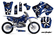 Load image into Gallery viewer, Graphics Kit Decal Sticker Wrap + # Plates For Yamaha YZ125 YZ250 1996-2001 NORTHSTAR BLUE-atv motorcycle utv parts accessories gear helmets jackets gloves pantsAll Terrain Depot