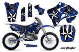 Graphics Kit Decal Sticker Wrap + # Plates For Yamaha YZ125 YZ250 1996-2001 NORTHSTAR BLUE