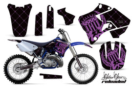 Dirt Bike Graphics Kit Decal Sticker Wrap For Yamaha YZ125 YZ250 1996-2001 RELOADED PINK BLACK-atv motorcycle utv parts accessories gear helmets jackets gloves pantsAll Terrain Depot