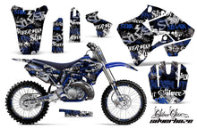 Load image into Gallery viewer, Graphics Kit Decal Sticker Wrap + # Plates For Yamaha YZ125 YZ250 1996-2001 SSSH BLUE BLACK-atv motorcycle utv parts accessories gear helmets jackets gloves pantsAll Terrain Depot