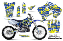 Load image into Gallery viewer, Dirt Bike Graphics Kit Decal Sticker Wrap For Yamaha YZ125 YZ250 1996-2001 SSSH YELLOW BLUE-atv motorcycle utv parts accessories gear helmets jackets gloves pantsAll Terrain Depot