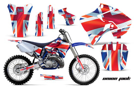 Dirt Bike Graphics Kit Decal Sticker Wrap For Yamaha YZ125 YZ250 1996-2001 UNION JACK-atv motorcycle utv parts accessories gear helmets jackets gloves pantsAll Terrain Depot