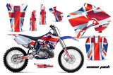 Dirt Bike Graphics Kit Decal Sticker Wrap For Yamaha YZ125 YZ250 1996-2001 UNION JACK