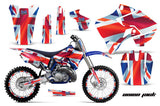 Graphics Kit Decal Sticker Wrap + # Plates For Yamaha YZ125 YZ250 1996-2001 UNION JACK