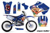 Dirt Bike Graphics Kit Decal Sticker Wrap For Yamaha YZ125 YZ250 1996-2001 VEGAS BLUE