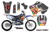 Dirt Bike Graphics Kit Decal Sticker Wrap For Yamaha YZ125 YZ250 1996-2001 VEGAS WHITE