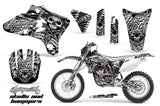 Dirt Bike Graphics Kit Decal Wrap For Yamaha YZ250F YZ450F 2003-2005 HISH WHITE
