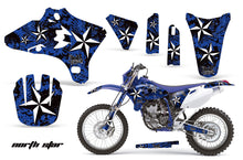 Load image into Gallery viewer, Dirt Bike Graphics Kit Decal Wrap For Yamaha YZ250F YZ450F 2003-2005 NORTHSTAR BLACK-atv motorcycle utv parts accessories gear helmets jackets gloves pantsAll Terrain Depot