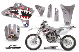 Dirt Bike Graphics Kit Decal Wrap For Yamaha WR250 WR450F 2005-2006 WARHAWK SILVER-atv motorcycle utv parts accessories gear helmets jackets gloves pantsAll Terrain Depot