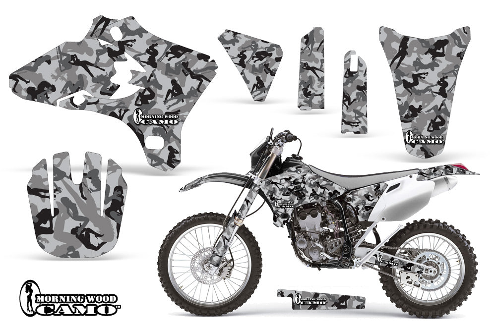 Dirt Bike Graphics Kit Decal Wrap For Yamaha WR250 WR450F 2005-2006 URBAN CAMO BLACK-atv motorcycle utv parts accessories gear helmets jackets gloves pantsAll Terrain Depot