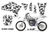 Dirt Bike Graphics Kit Decal Wrap For Yamaha WR250 WR450F 2005-2006 URBAN CAMO WHITE