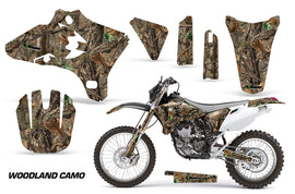 Dirt Bike Graphics Kit Decal Wrap For Yamaha WR250 WR450F 2005-2006 WOODLAND CAMO-atv motorcycle utv parts accessories gear helmets jackets gloves pantsAll Terrain Depot