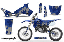 Load image into Gallery viewer, Dirt Bike Graphics Kit Decal Sticker Wrap For Yamaha YZ80 1993-2001 CAMOPLATE BLUE-atv motorcycle utv parts accessories gear helmets jackets gloves pantsAll Terrain Depot
