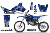 Dirt Bike Graphics Kit Decal Sticker Wrap For Yamaha YZ80 1993-2001 CAMOPLATE BLUE